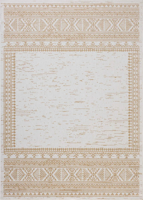 Loloi Easton ESN-01 Ivory / Wheat Rug - room scene 1
