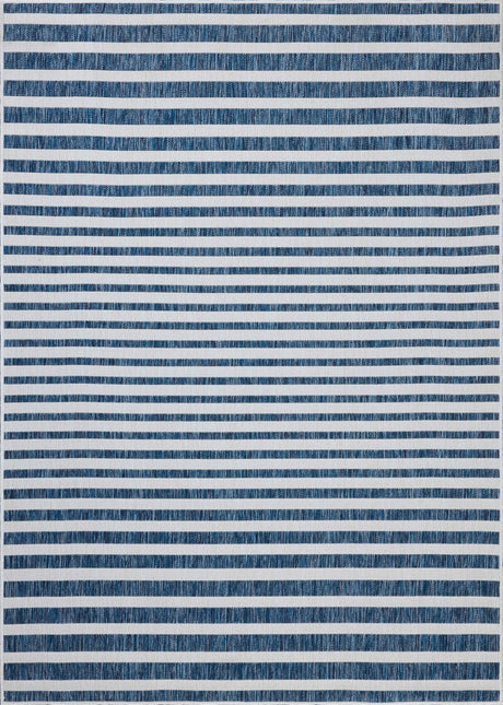 Loloi Easton ESN-03 Denim / Ivory Rug - main flat