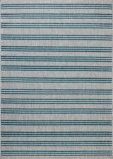 Loloi Easton ESN-04 Teal / Fog Rug - room scene 1