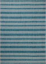 Loloi Easton ESN-04 Teal / Fog Rug - main flat