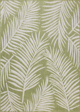 Loloi Easton ESN-06 Ivory / Green Rug - room scene 1