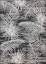 Loloi Easton ESN-09 Ivory / Onyx Rug - main flat