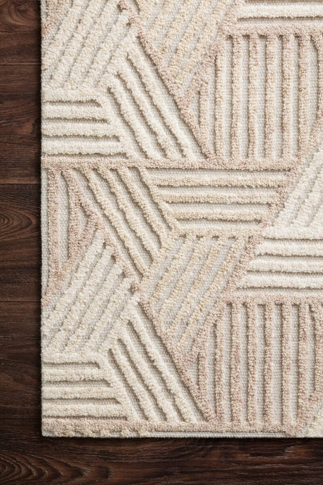 Loloi Ehren Ehr-04 Oatmeal / Ivory Rugs.