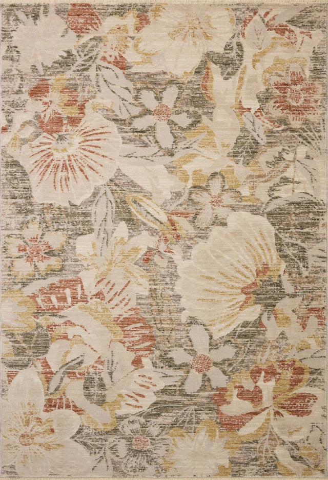 Loloi Eileen ELE-01 Transitional Power Loomed Natural, Sunrise Rug