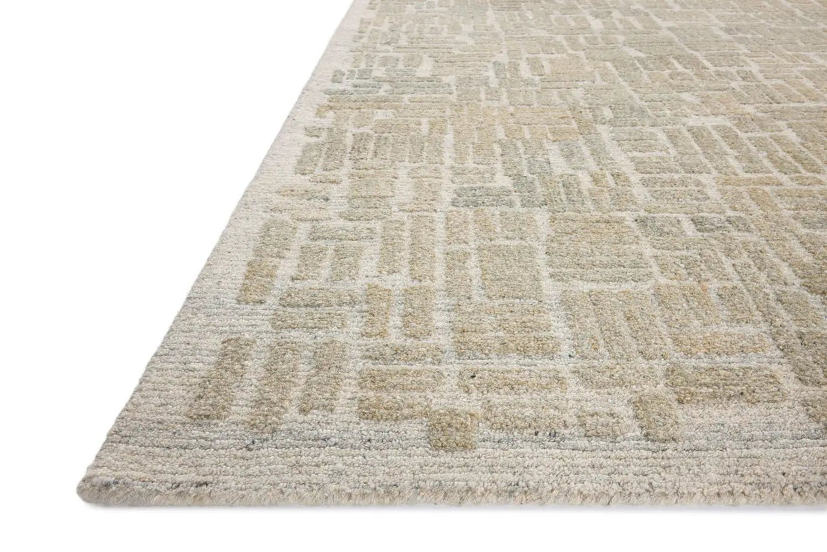 Loloi Elias Ela-01 Pebble/Sage Rug - rug corner