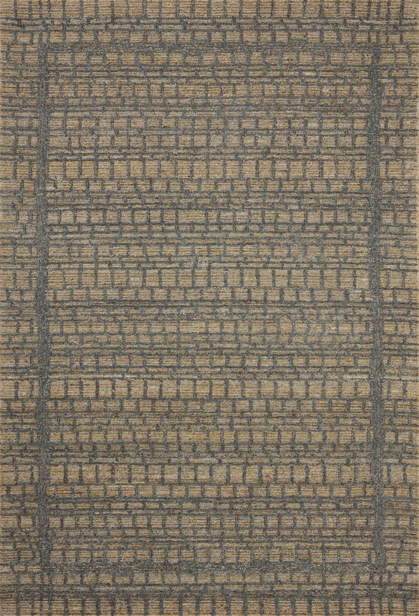 Loloi Elias Ela-05 Wheat/Charcoal Rug.