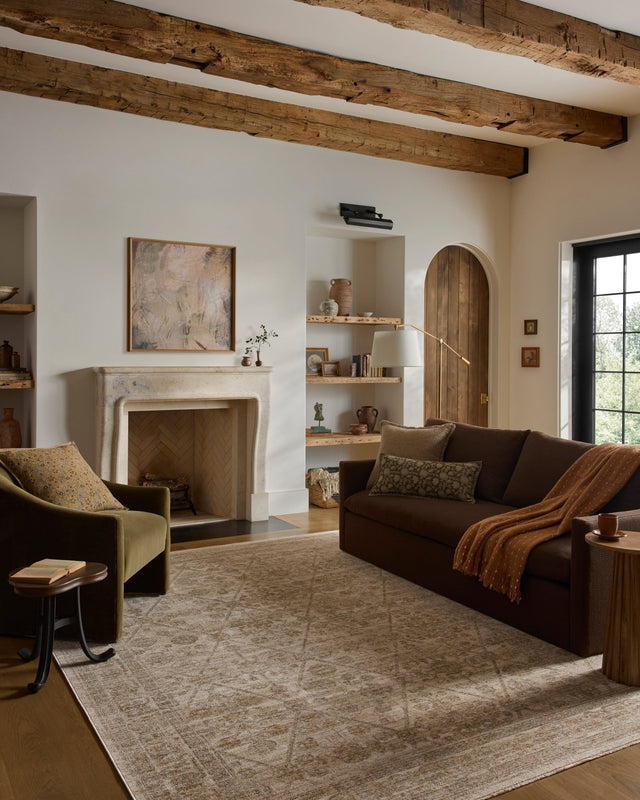 Loloi Elora ELR-01 Traditional Power Loomed Ivory, Multi Rug