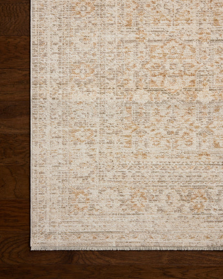 Loloi Elora ELR-03 Traditional Power Loomed Natural, Terracotta Rug