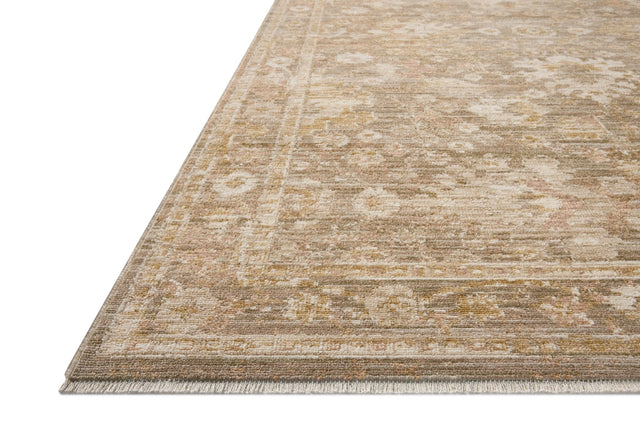Loloi Elora ELR-04 Traditional Power Loomed Bark, Spice Rug