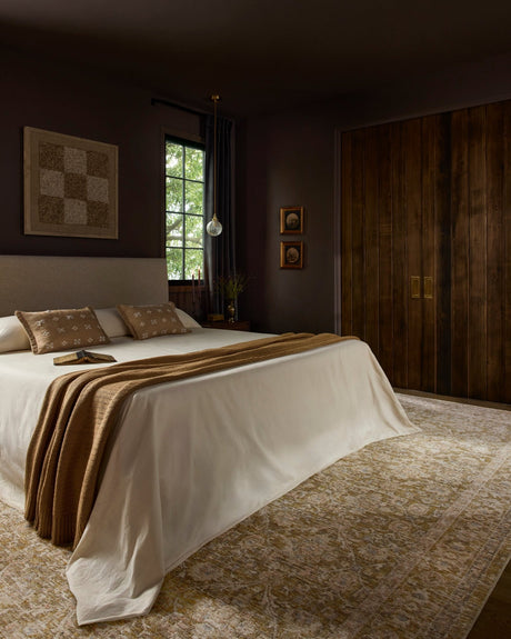 Loloi Elora ELR-05 Traditional Power Loomed Moss, Clay Rug