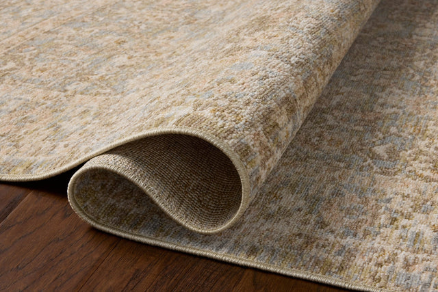 Loloi Elora ELR-05 Traditional Power Loomed Sky, Terracotta Rug