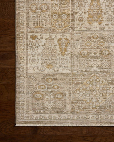 Loloi Elora ELR-07 Traditional Power Loomed Mushroom, Ochre Rug - ELORELR-07MSHOH2030