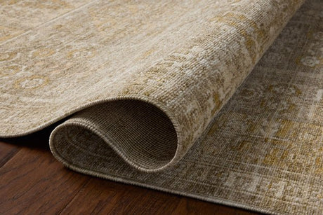 Loloi Elora ELR-07 Traditional Power Loomed Mushroom, Ochre Rug - ELORELR-07MSHOH2030