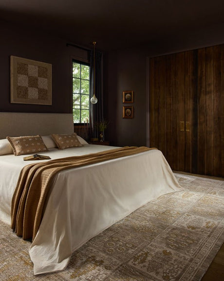 Loloi Elora ELR-07 Traditional Power Loomed Mushroom, Ochre Rug - ELORELR-07MSHOH2030