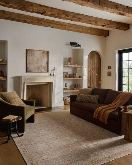 Loloi Elora ELR-08 Traditional Power Loomed Neutral, Multi Rug