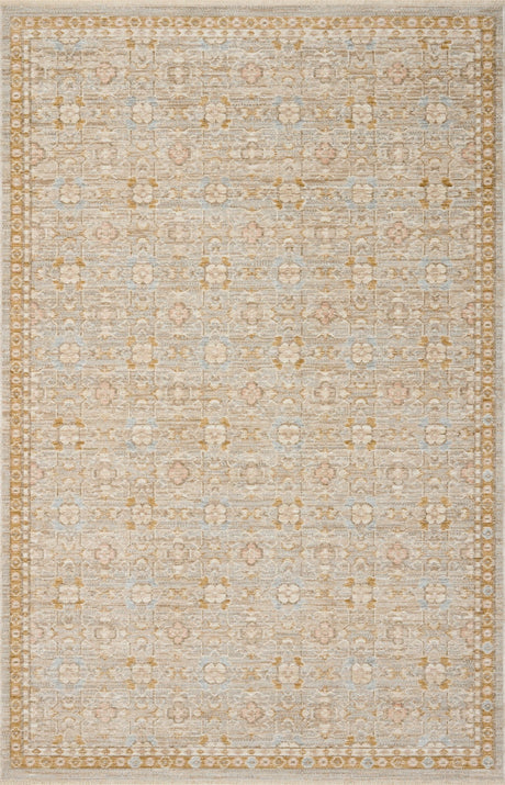 Loloi Elora ELR-08 Traditional Power Loomed Neutral, Multi Rug