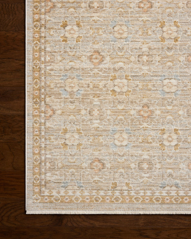 Loloi Elora ELR-08 Traditional Power Loomed Neutral, Multi Rug