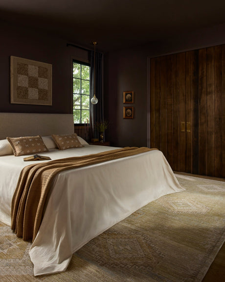 Loloi Elora ELR-09 Traditional Power Loomed Pistachio, Clay Rug