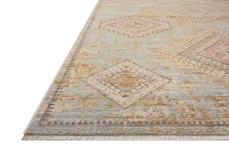 Loloi Elora ELR-09 Traditional Power Loomed Sky, Multi Rug