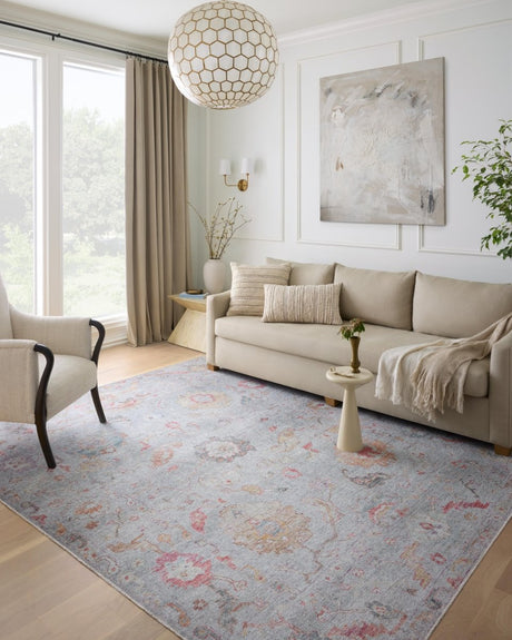 Loloi Elysium Ely-04 Silver/Multi Rug.