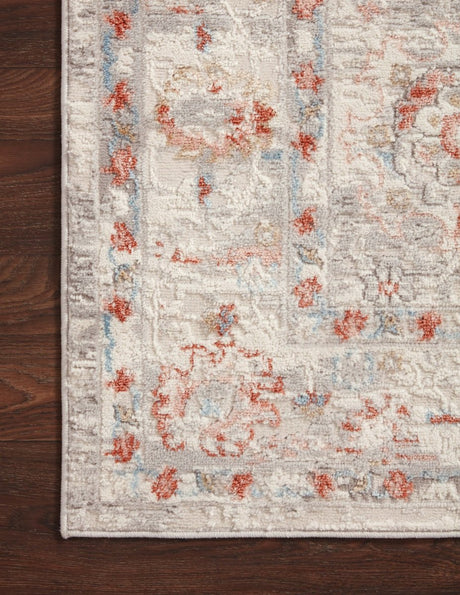 Loloi Estelle Est-01 Ivory/Rust Rugs.