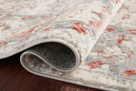 Loloi Estelle Est-01 Ivory/Rust Rugs.