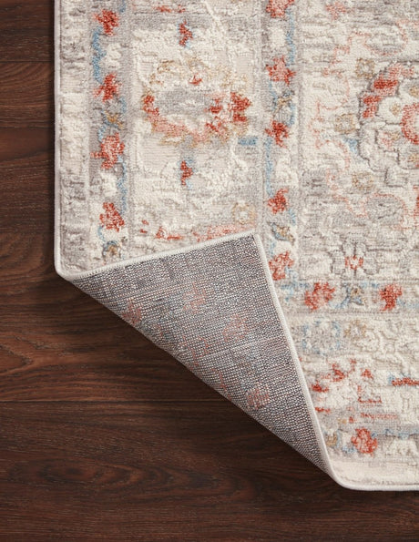 Loloi Estelle Est-01 Ivory/Rust Rugs.