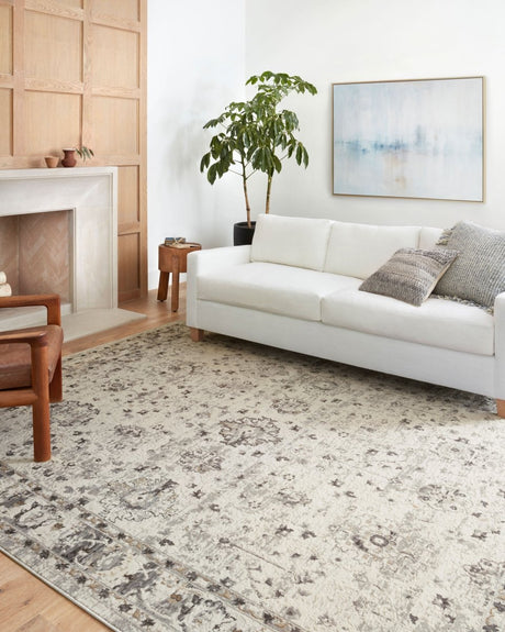 Loloi Estelle Est-01 Ivory/Stone Rugs.