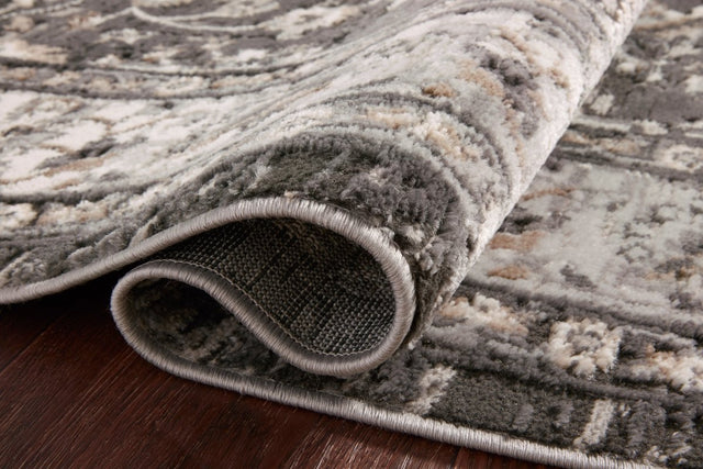 Loloi Estelle Est-02 Charcoal/Grey Rugs.