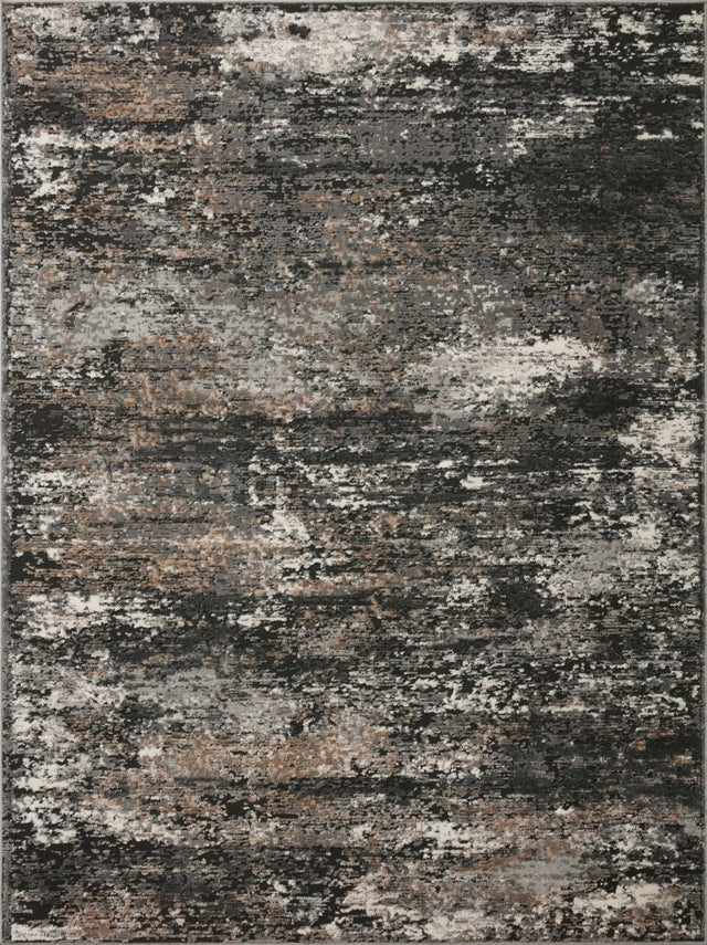 Loloi Estelle Est-03 Charcoal/Granite Rugs.