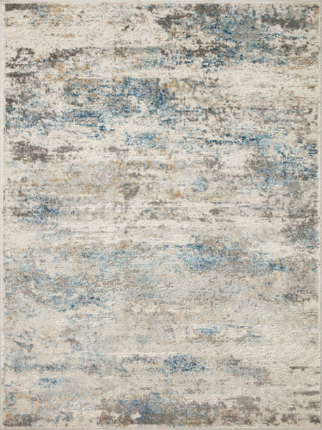 Loloi Estelle Est-03 Ivory/Ocean Rugs.