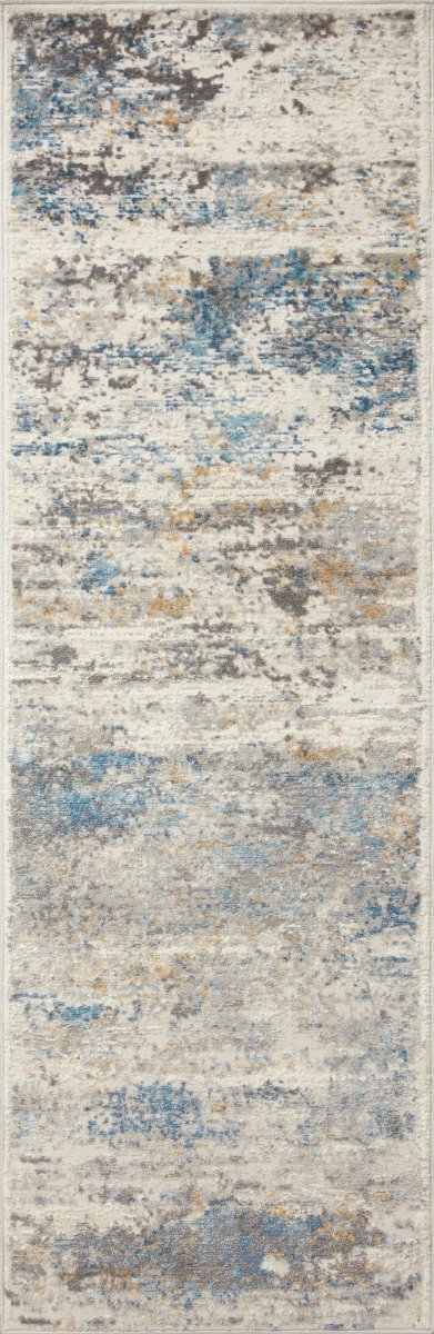 Loloi Estelle Est-03 Ivory/Ocean Rugs.