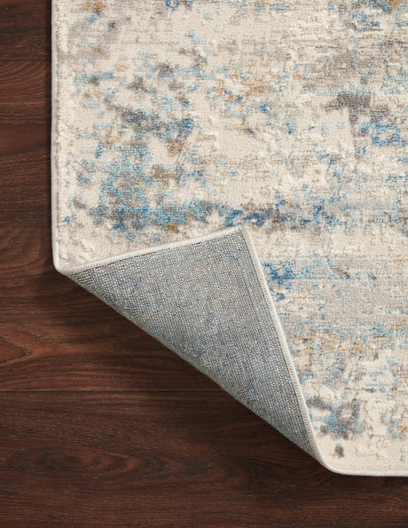 Loloi Estelle Est-03 Ivory/Ocean Rugs.