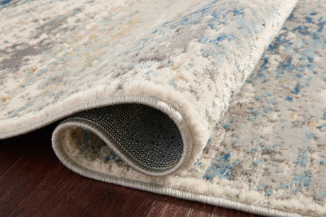 Loloi Estelle Est-03 Ivory/Ocean Rugs.