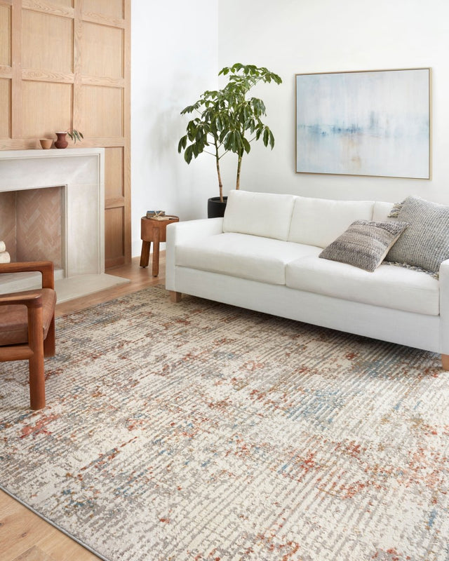 Loloi Estelle Est-04 Ivory/Multi Rugs.