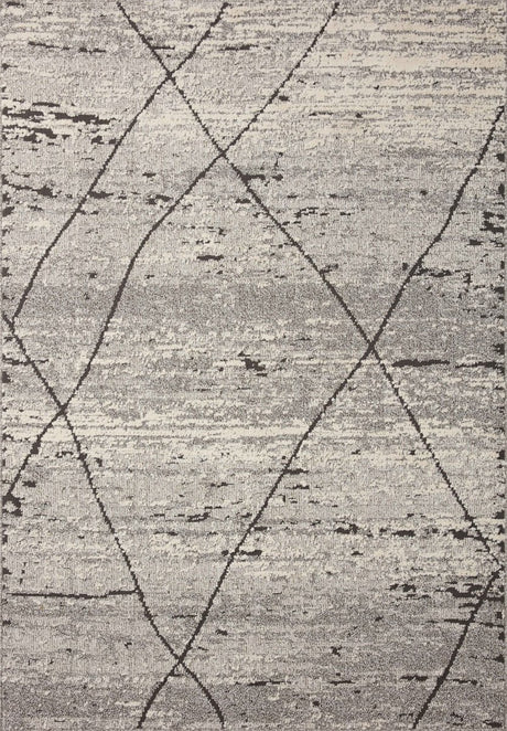 Loloi Fabian Fab-04 Grey/Charcoal Rug.