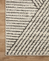 Loloi Fabian Fab - 06 Charcoal/Ivory Rug - Loloi - fabifab - 06cciv2740