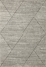 Loloi Fabian Fab - 06 Charcoal/Ivory Rug - Loloi - fabifab - 06cciv2740