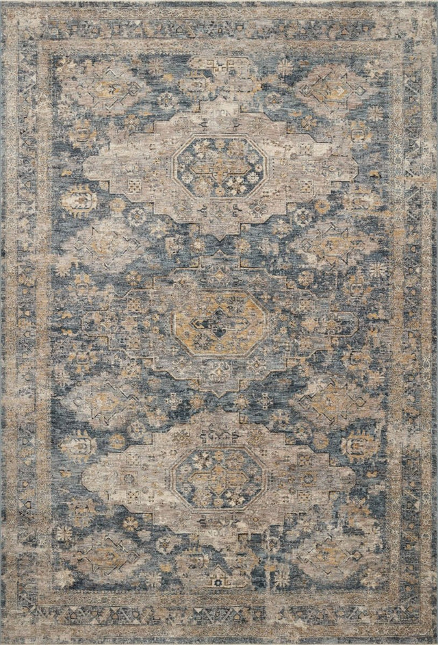 Loloi Gaia Gaa-02 Denim/Taupe Rugs.