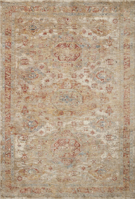 Loloi Gaia Gaa-02 Gold/Taupe Rugs.