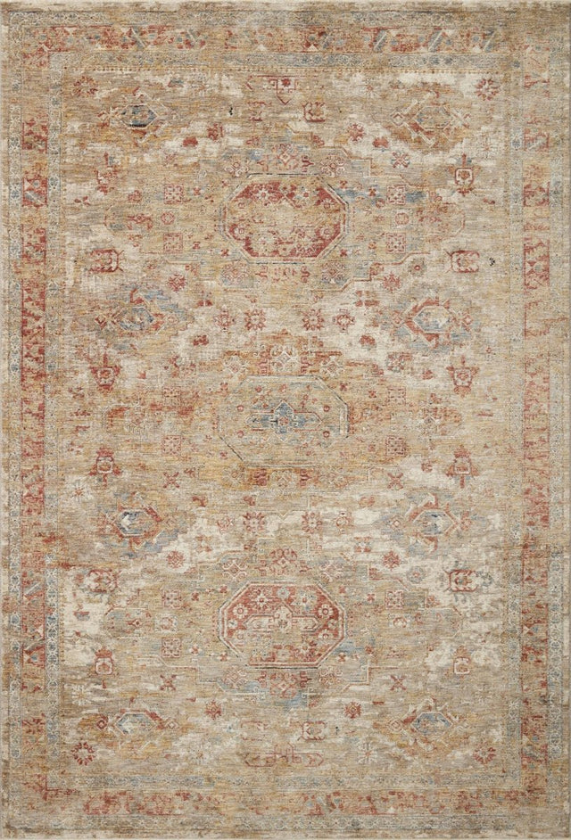 Loloi Gaia Gaa-02 Gold/Taupe Rugs.