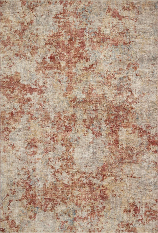 Loloi Gaia Gaa-03 Taupe/Brick Rugs.