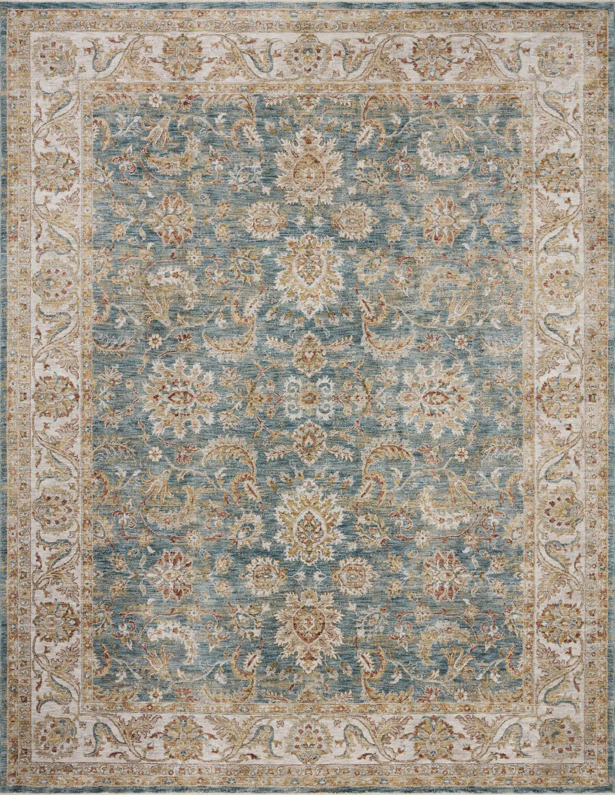Loloi Gaia Gaa-04 Ocean/Multi Rug - main flat