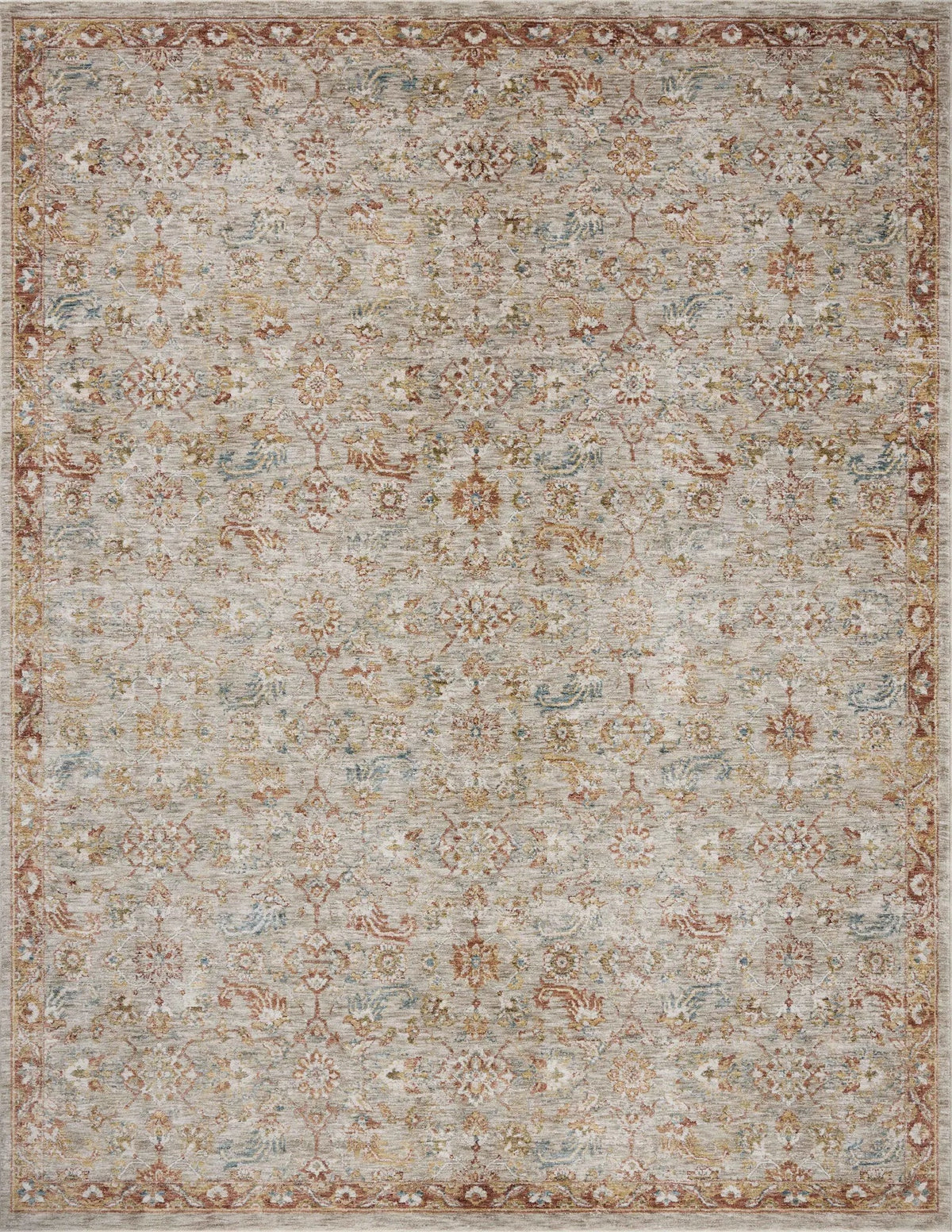 Loloi Gaia Gaa-05 Natural/Multi Rug - main flat