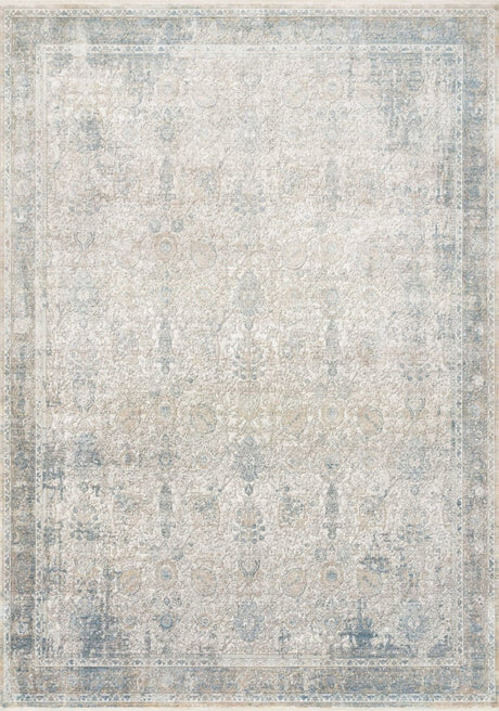 Loloi Gemma Gem-02 Sky/Ivory Rugs.