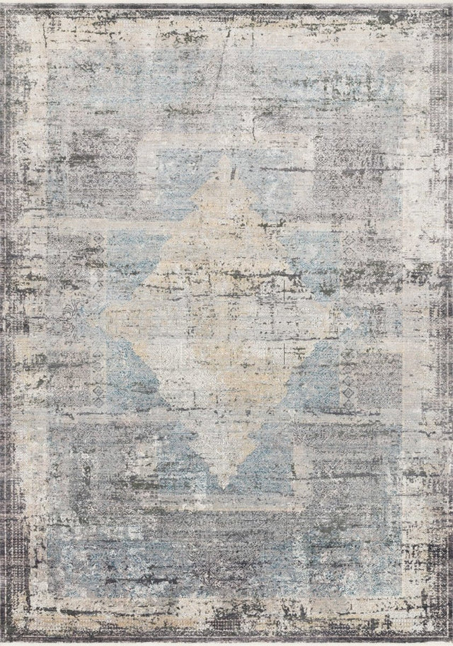 Loloi Gemma Gem-04 Charcoal/Multi Rugs.