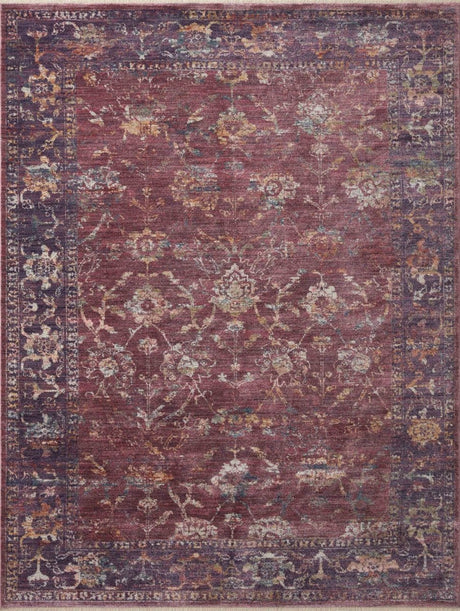 Loloi Giada Gia-02 Grape/Multi Rugs.