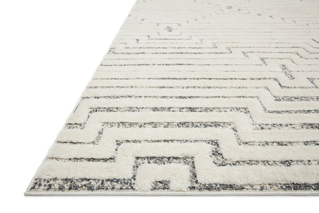 Loloi Hagen Hag - 03 White/Sky Rugs - Loloi - hagehag - 03whsc2740