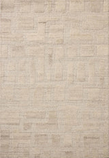 Loloi Hartley HRT-01 Ivory / Natural Rug - main flat