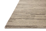 Loloi Hartley HRT-02 Silver / Grey Rug - rug corner